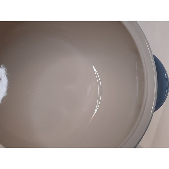 WINFIELD CHINA BLUE PACIFIC ROUND COVERED CASSEROLE *R2SI#3* Made in USA MCM - Picture 4 of 12